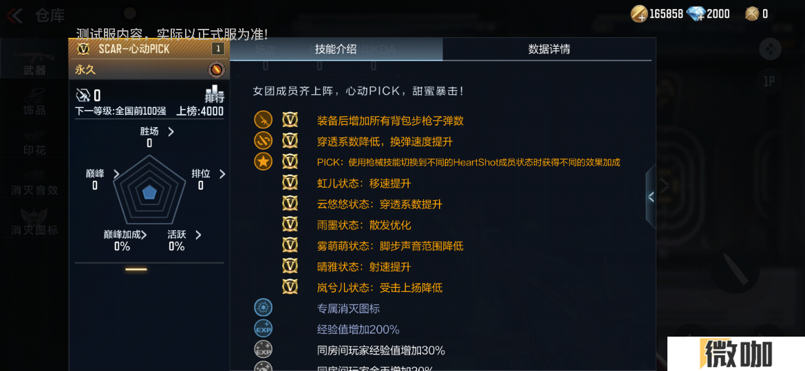 【活动爆料】HeartShot闪耀悸动！SCAR-心动PICK全民放送！