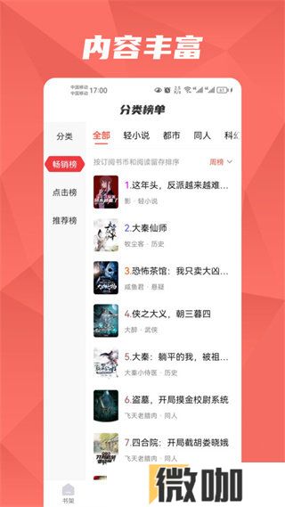 热文小说