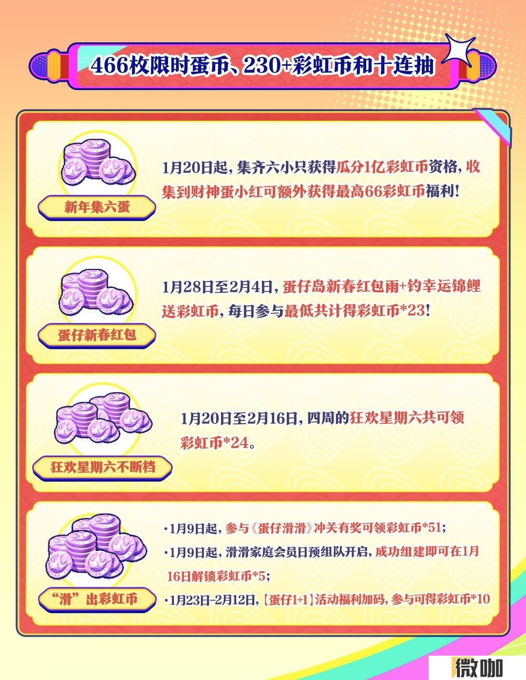 蛋仔岛新春泼天福利来袭！《蛋仔派对》新春福利重磅公布！