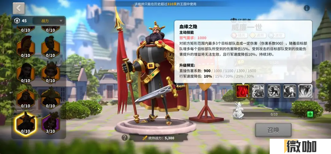 万国觉醒威廉一世值得培养吗