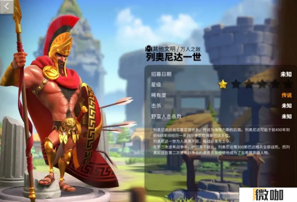 万国觉醒列奥尼达一世值得培养吗