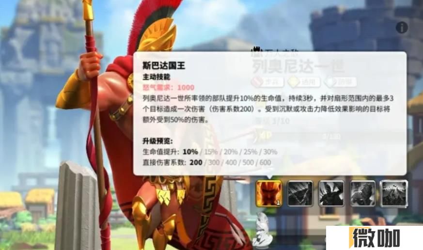 万国觉醒列奥尼达一世值得培养吗