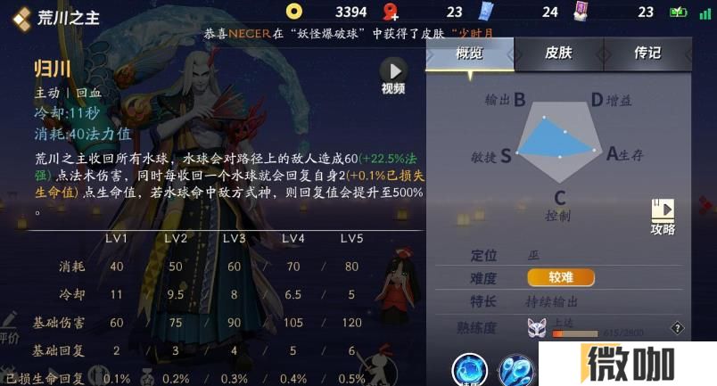 决战平安京荒川之主怎么玩