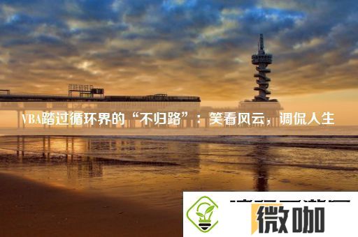 VBA踏过循环界的“不归路”