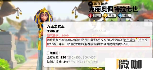 万国觉醒克丽奥佩特拉怎么样