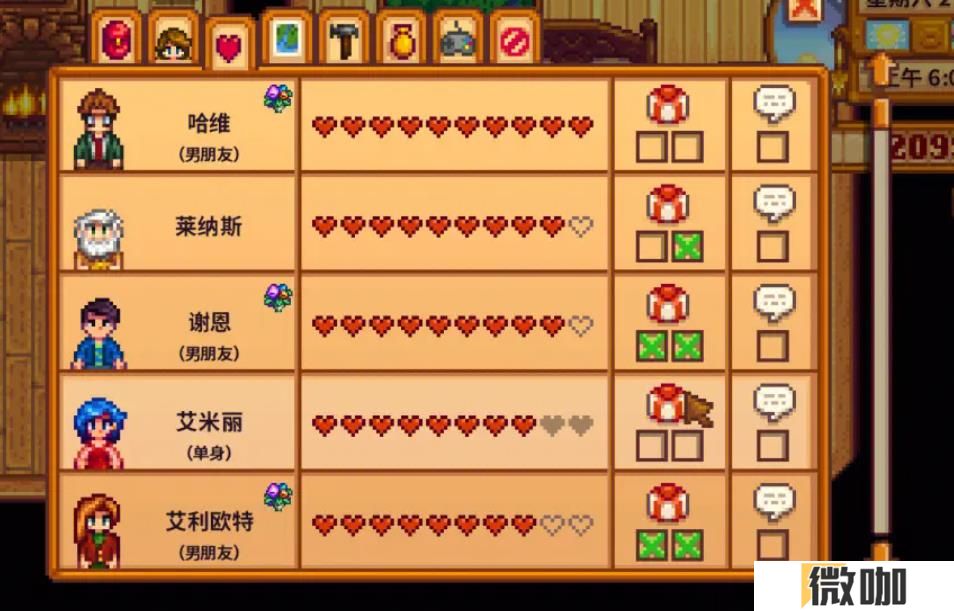 星露谷物语哈维喜欢什么礼物