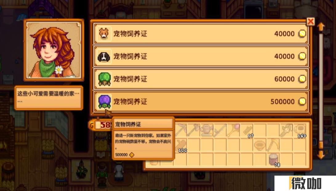星露谷物语宠物怎么获得