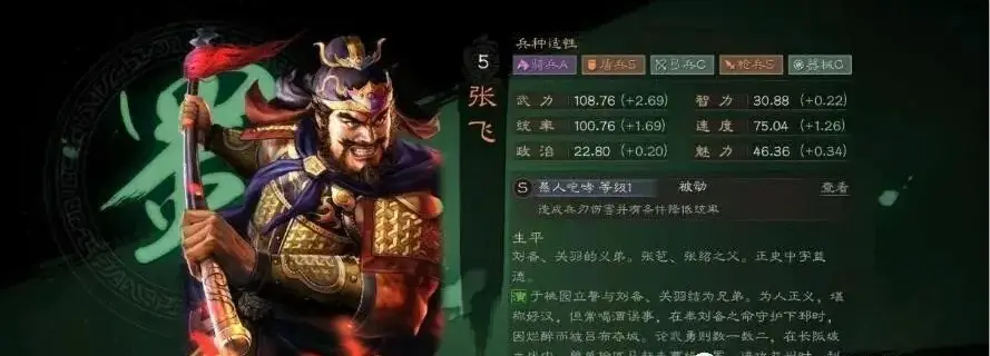 三国志战略版裸衣张飞怎么玩
