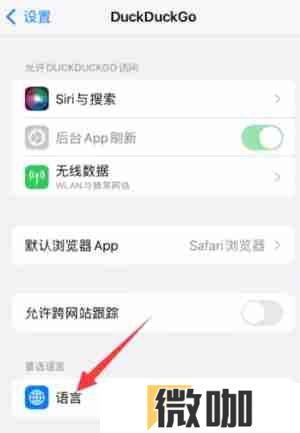 duckduckgo怎么设置中文