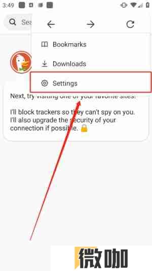 duckduckgo怎么设置中文