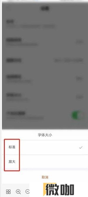 掌上公交app字体怎么调大小